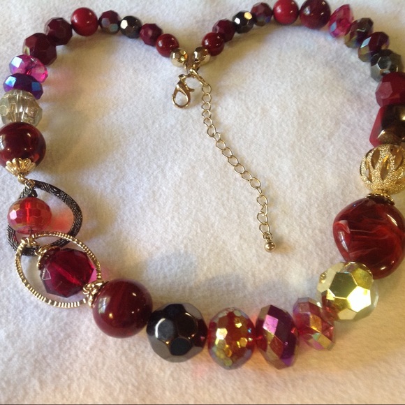 Vintage Runway Large Plus  Statement necklace - Picture 3 of 8